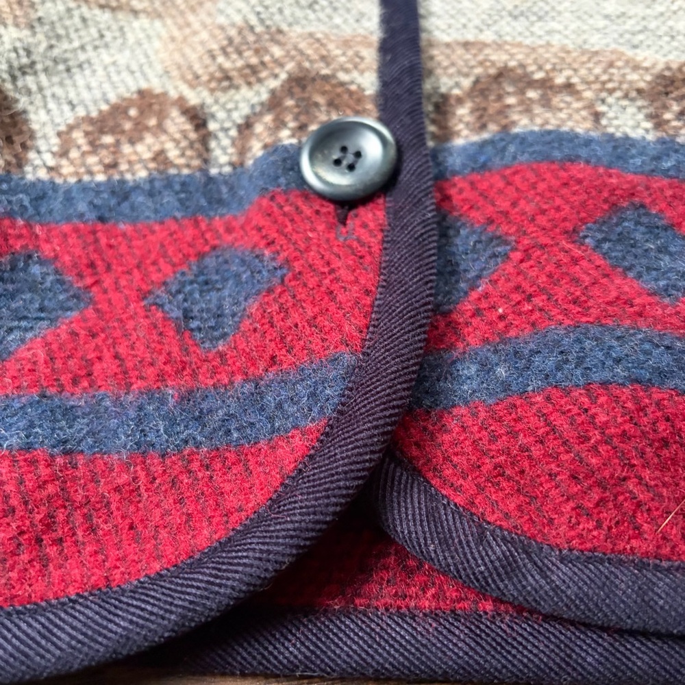 Vintage Wool Blend Mountain Cabin Western Jacket - Picture 10 of 13